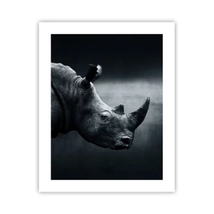 Plakat - Prawy profil - 40x50 cm
