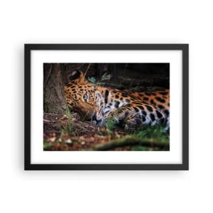 Plakat w czarnej ramie - Zaufaj mi - 40x30 cm