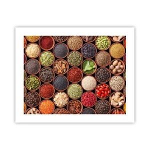 Plakat - Wszystkie smaki świata - 50x40 cm