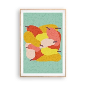 Plakat w ramie jasny dąb - Spróbuj letniego słońca - 61x91 cm