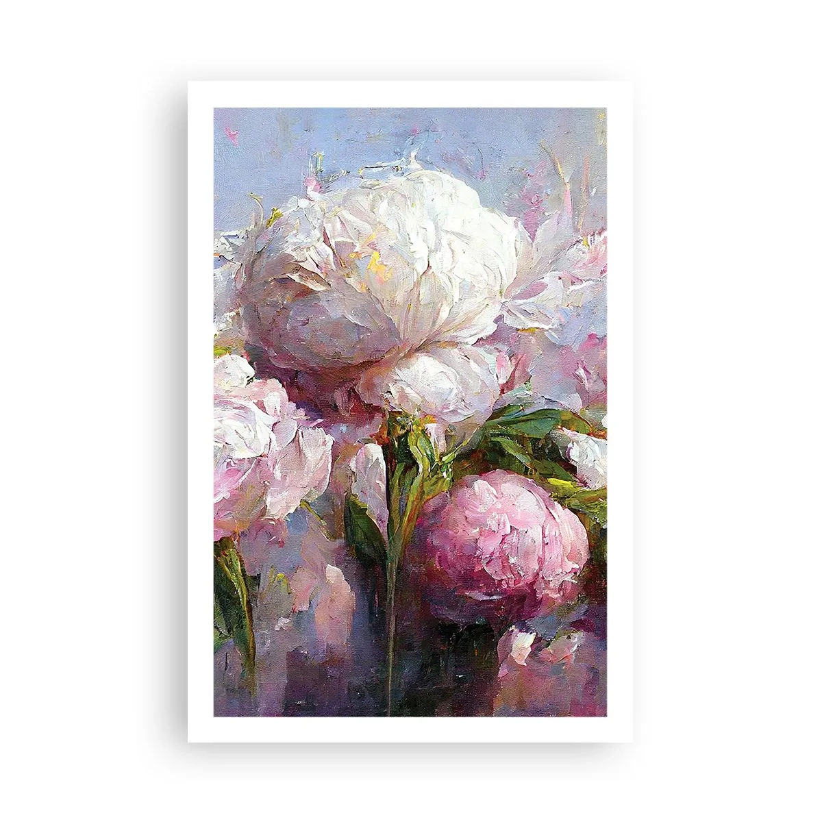 Plakat - Kipiący życiem bukiet - 61x91 cm