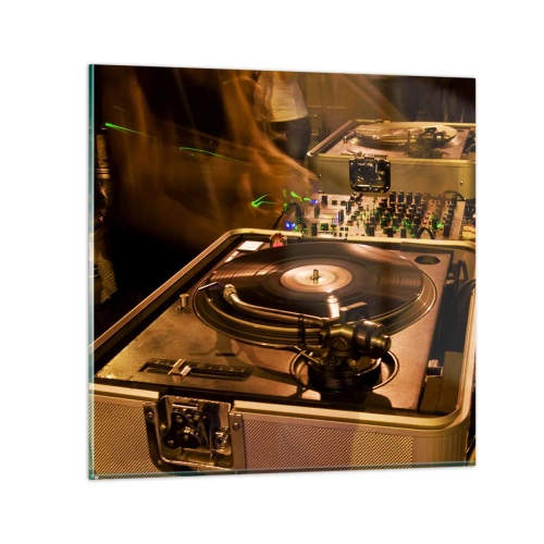 Obraz na szkle - Czujesz tę moc? - 30x30 cm