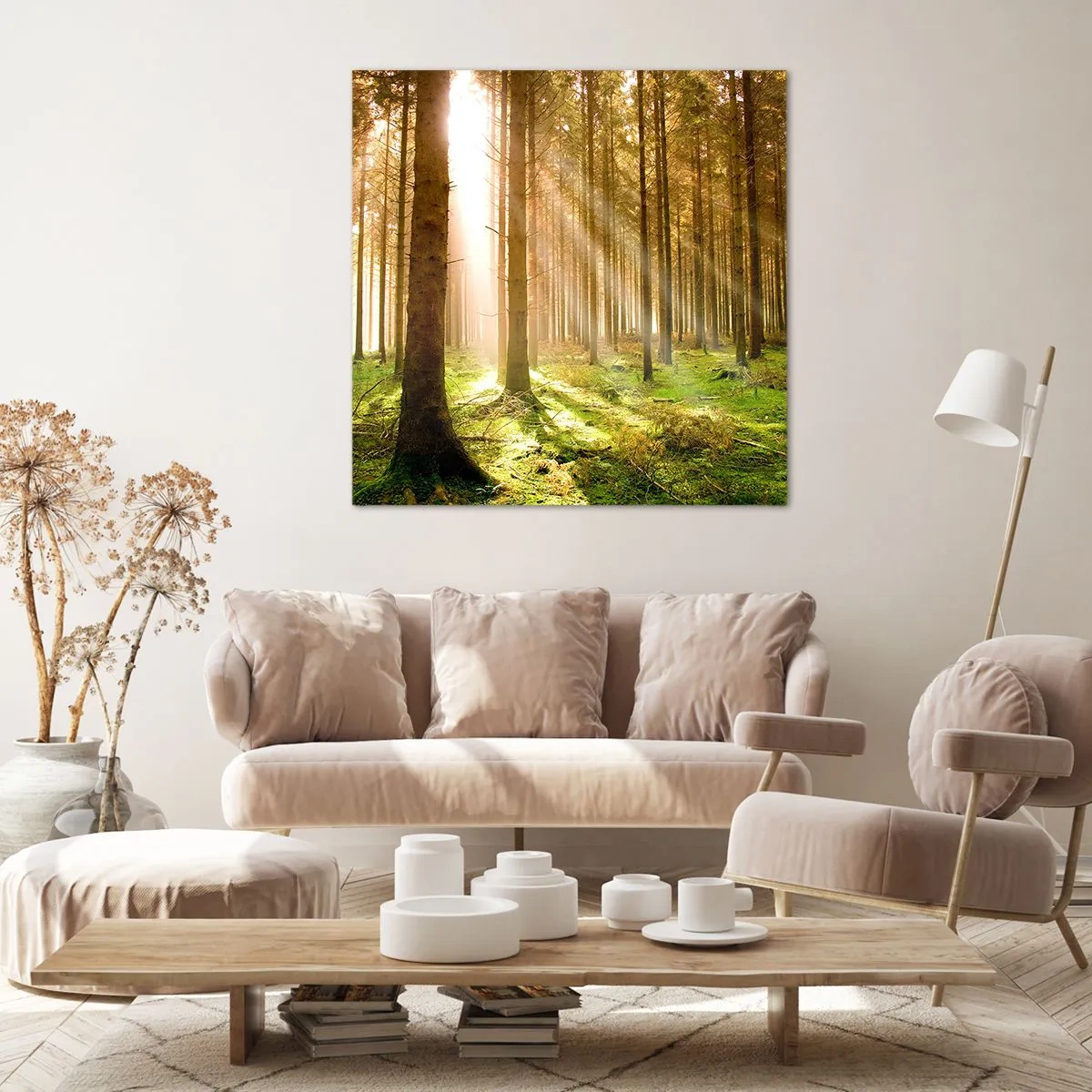 Obraz na płótnie - Zaraz pojawią się elfy - 60x60 cm