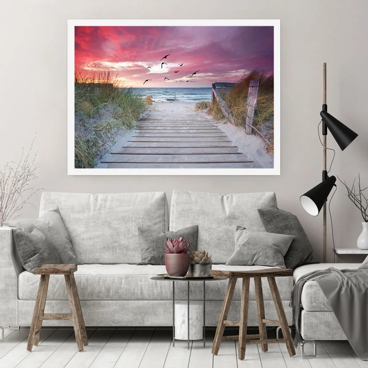 Plakat - Bałtycka impresja - 70x50 cm