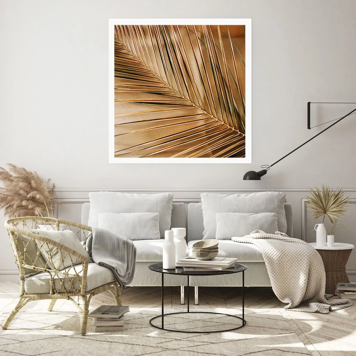 Plakat - Naturalna kolumnada - 50x50 cm