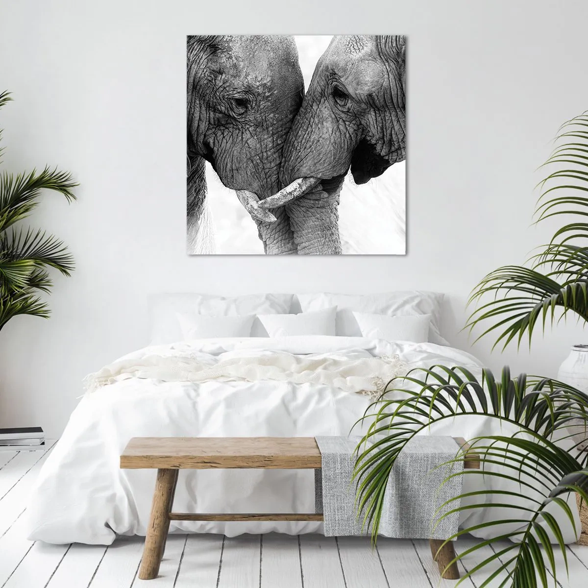 Obraz na płótnie - Serdeczne wyznanie - 70x70 cm