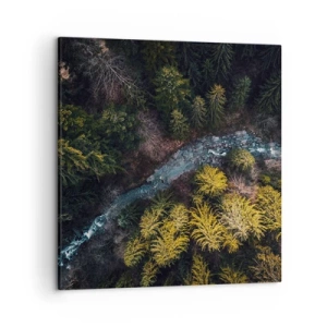 Obraz na płótnie - Szybko, coraz szybciej - 50x50 cm