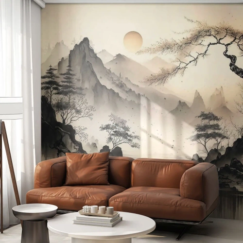 Fototapeta Premium Sand - Niepowtarzalny urok orientu - Azja, Japonia, Widok - 500x350 cm