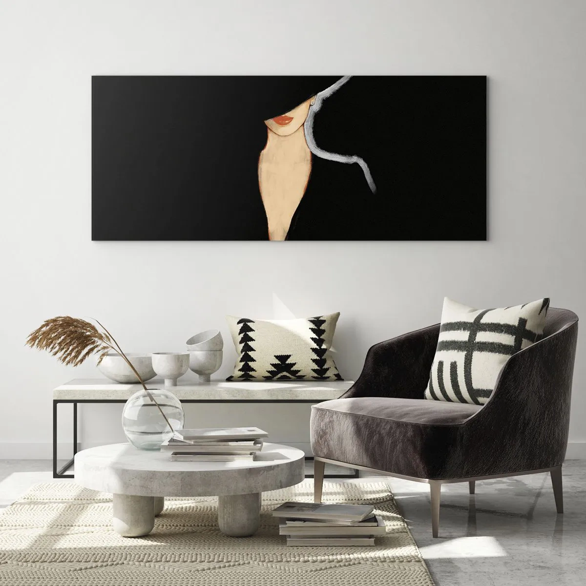 Obraz na szkle - Elegancja i styl - 100x40 cm