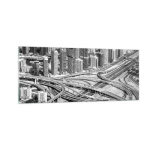Obraz na szkle - Dubaj – miasto niemożliwe - 100x40 cm