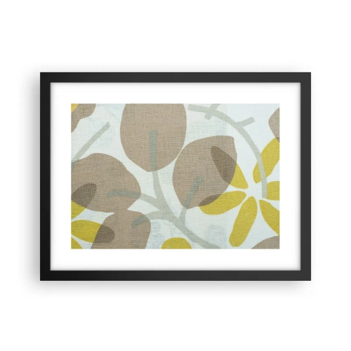 Plakat w czarnej ramie - Kompozycja w pełnym słońcu - 40x30 cm