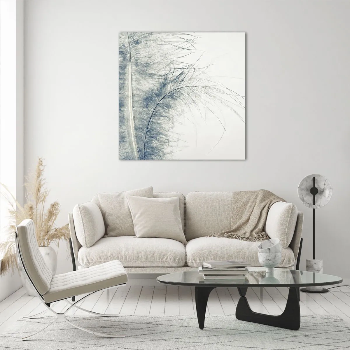 Obraz na szkle - Szept natury - 60x60 cm