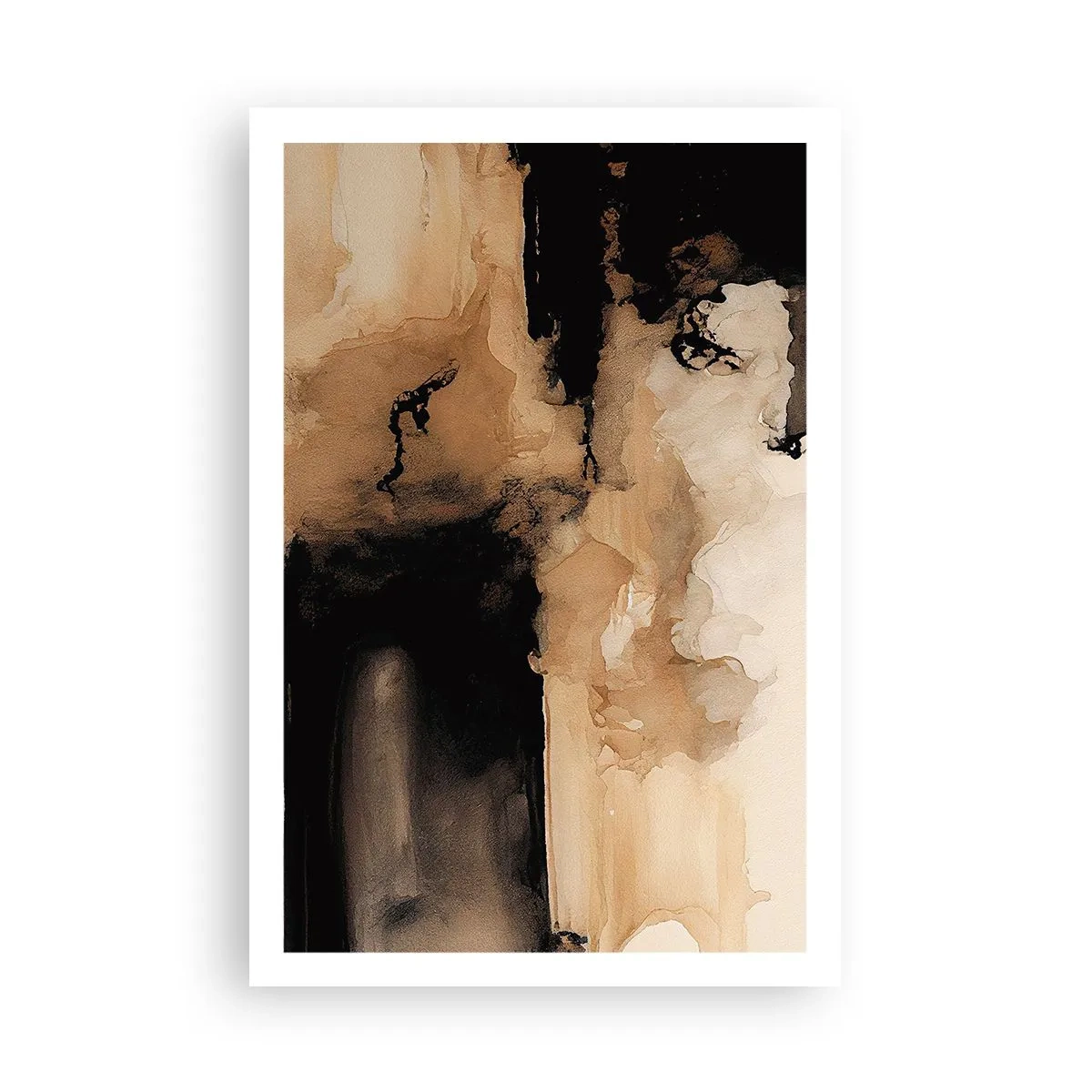 Plakat - Abstrakcja intrygująca - 61x91 cm