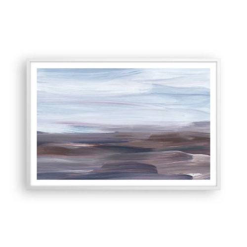 Plakat w białej ramie - Żywioły: woda - 91x61 cm