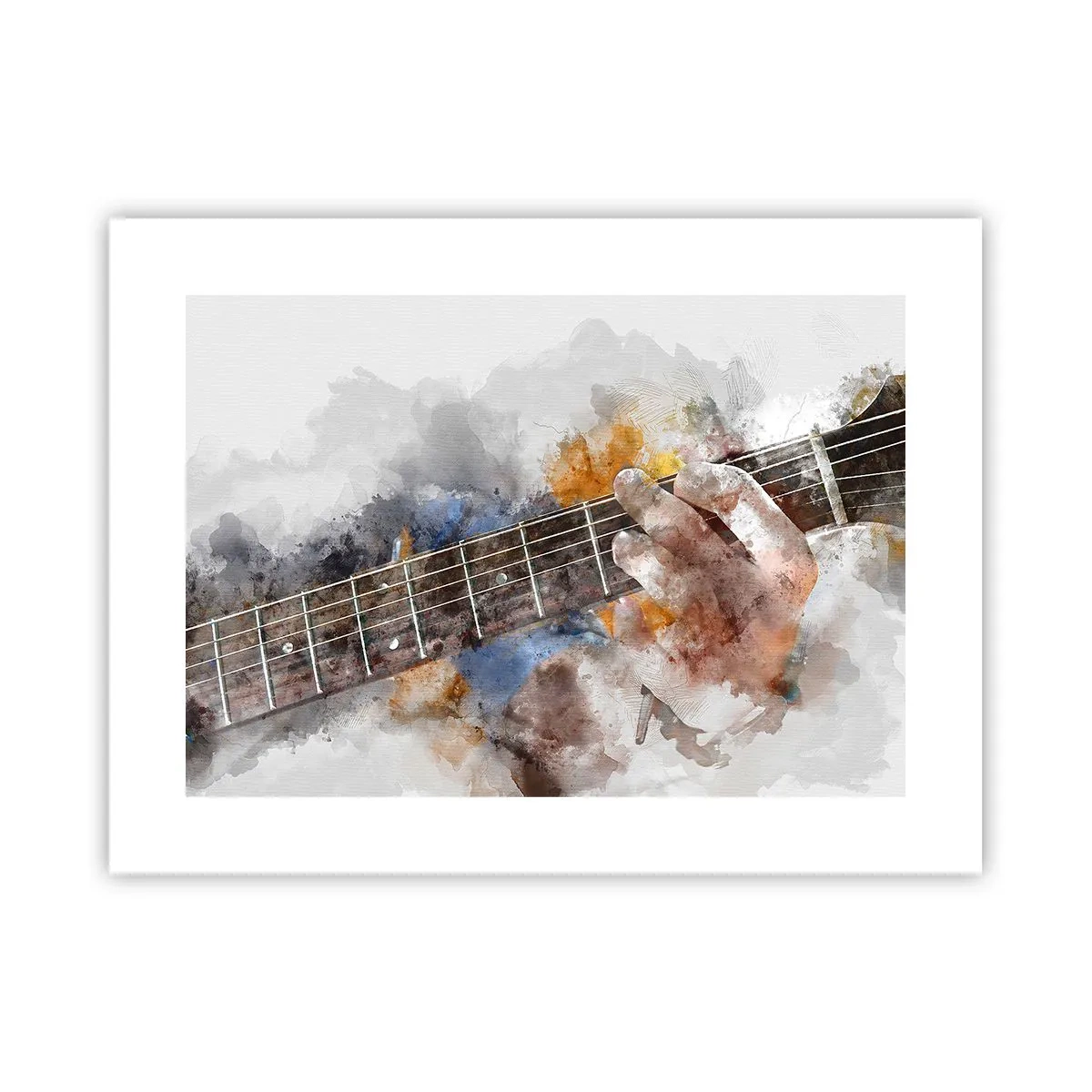 Plakat - Poezja między strunami - 40x30 cm
