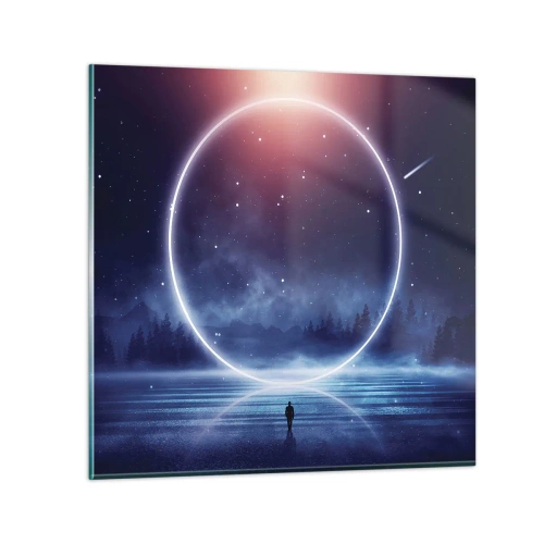 Obraz na szkle - Już tu są… - 70x70 cm