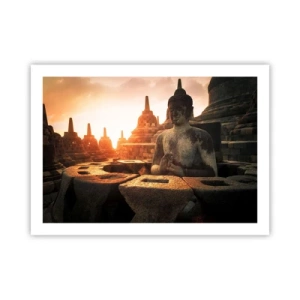 Plakat - Pogoda wielkiej mądrości - 70x50 cm