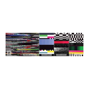 Fototapeta Próbka Samoprzylepna Deluxe Sticker - Obraz konrolny rzeczywistości - Abstrakcja, Sztuka, Cyfrowy Szum - 100x30 cm