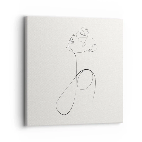 Obraz na płótnie - Zapętlona w marzeniach - 30x30 cm