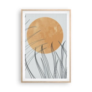 Plakat w ramie jasny dąb - Zawsze ku słońcu - 61x91 cm