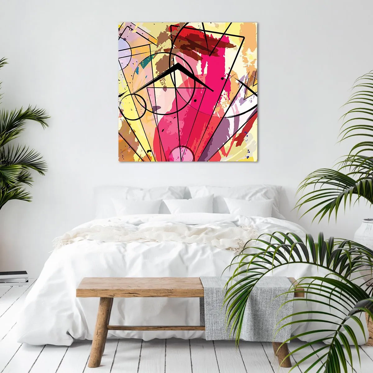 Obraz na płótnie - Eksplozja - 50x50 cm