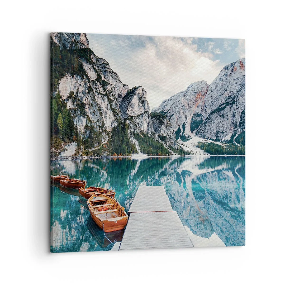 Obraz na płótnie - Pokażemy ci piękno - 50x50 cm