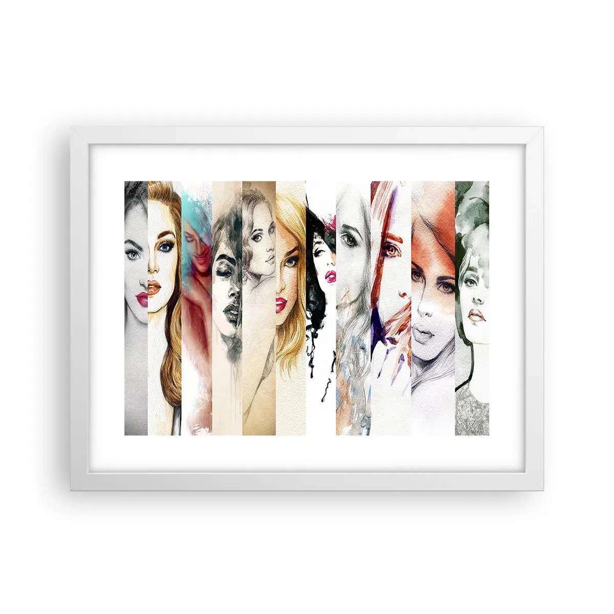 Plakat w białej ramie - I zawsze to TY - 40x30 cm