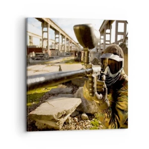 Obraz na płótnie - I ty możesz zostać bohaterem - 70x70 cm