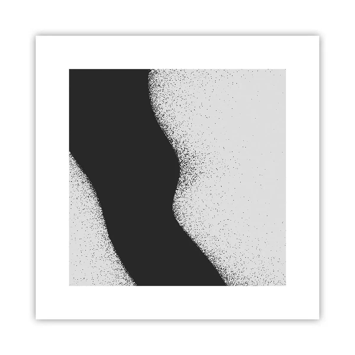 Plakat - Płynna równowaga - 30x30 cm