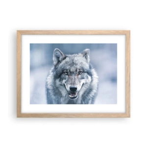 Plakat w ramie jasny dąb - Podejmiesz wyzwanie? - 40x30 cm