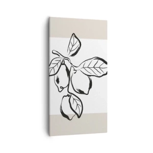 Obraz na płótnie - Gdzie cytryna dojrzewa… - 55x100 cm