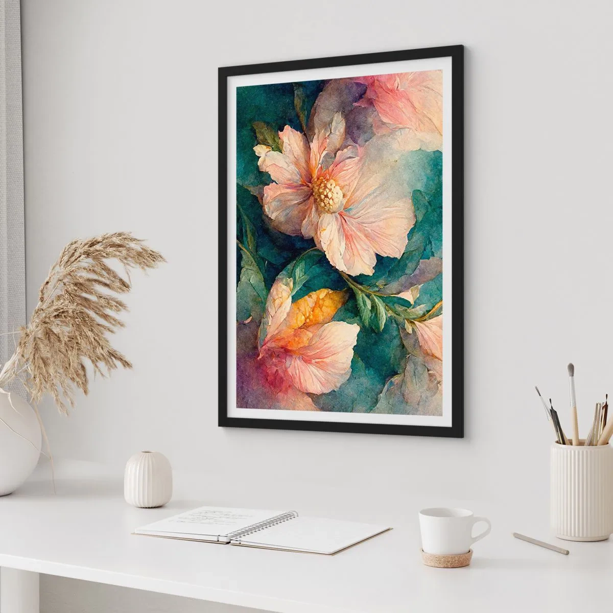 Plakat w czarnej ramie - Sama subtelność - 70x100 cm