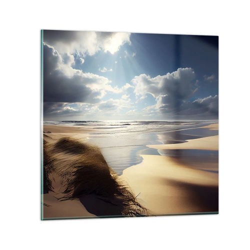 Obraz na szkle - Plaża, dzika plaża - 30x30 cm