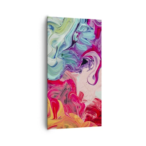Obraz na płótnie - Narodziny barw - 65x120 cm