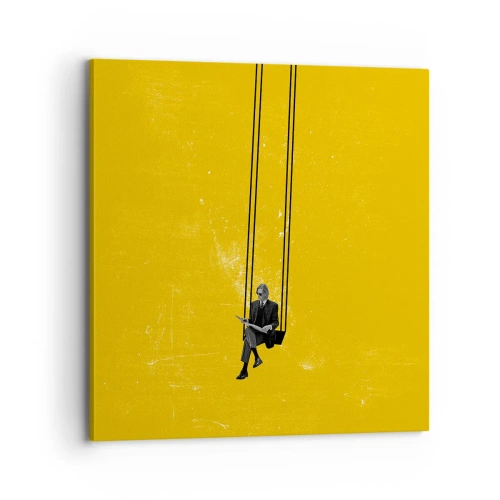 Obraz na płótnie - Dzień jak co dzień - 70x70 cm