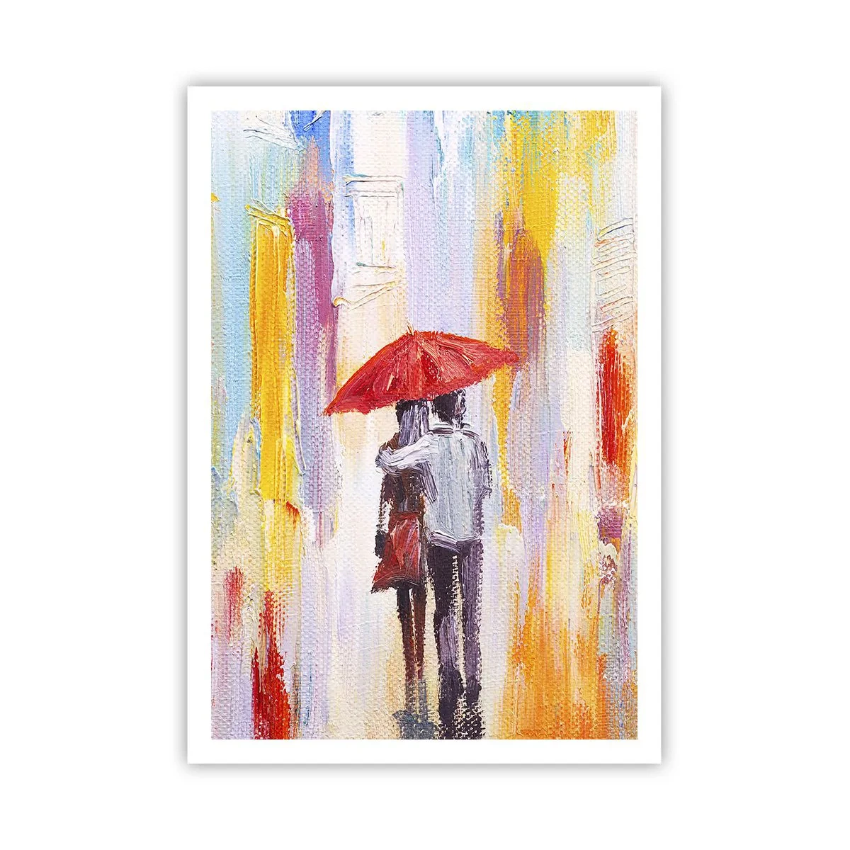 Plakat - Niech pada dalej - 70x100 cm