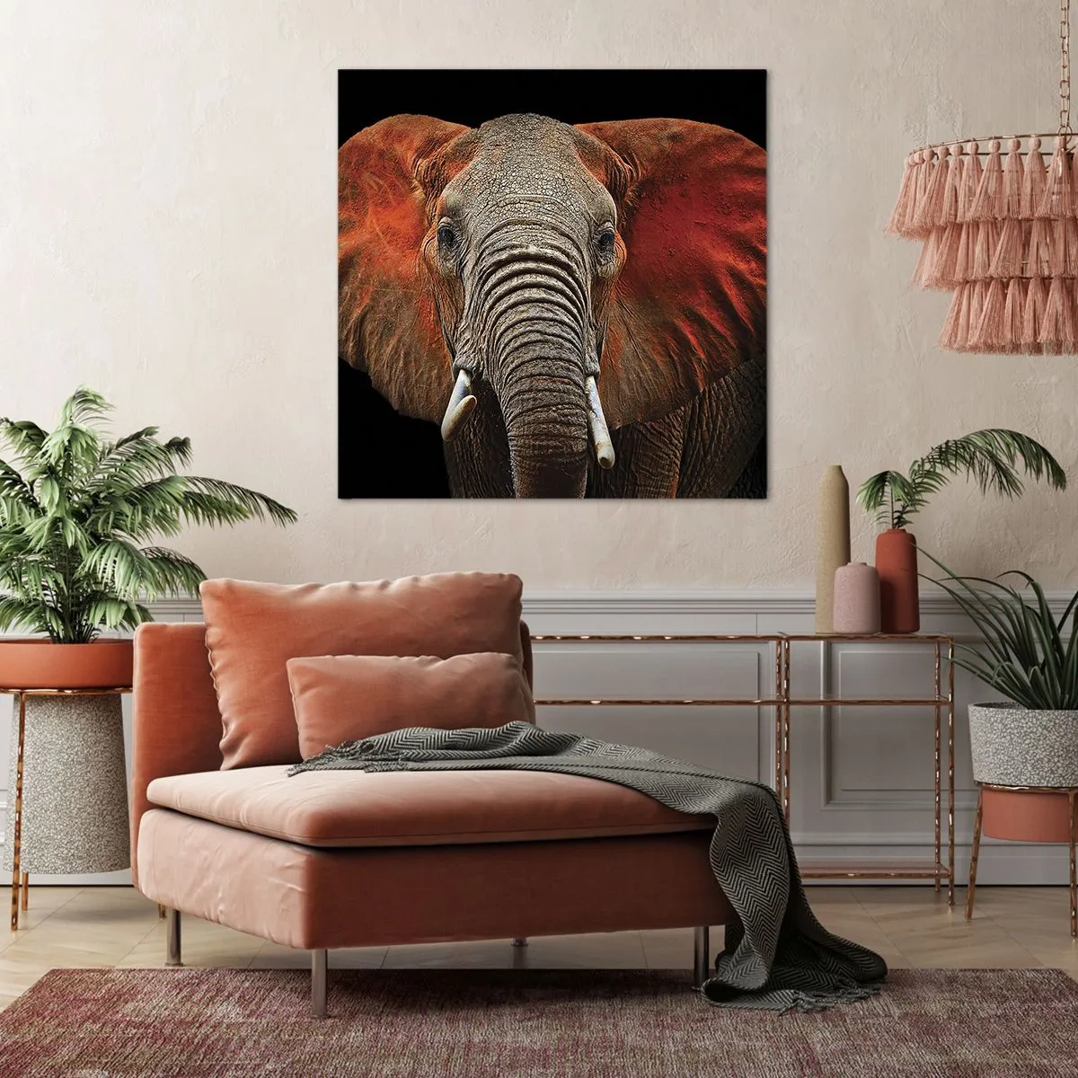 Obraz na płótnie - Jestem dziki, a ty? - 60x60 cm