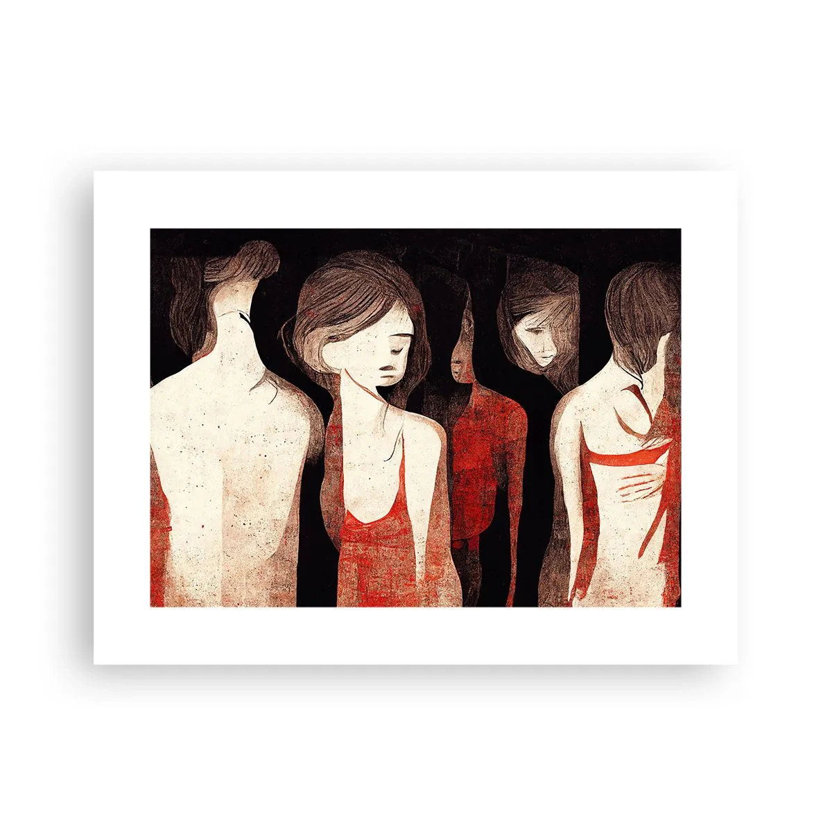 Plakat - Madonny z ciemności - 40x30 cm