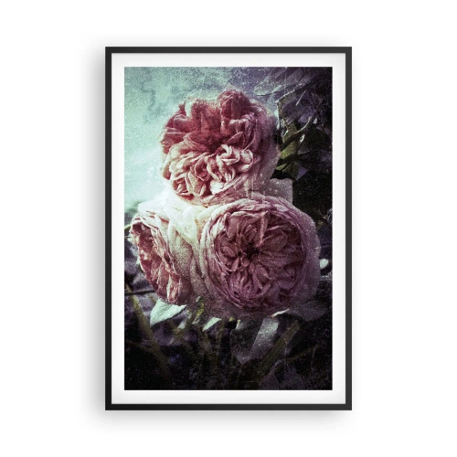 Plakat w czarnej ramie - W romantycznym klimacie - 61x91 cm