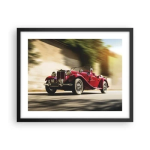 Plakat w czarnej ramie - Piękniejszy niż Nike z Samotraki - 50x40 cm