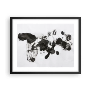 Plakat w czarnej ramie - W szaleństwie metoda? - 50x40 cm