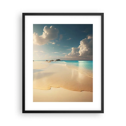 Plakat w czarnej ramie - Wymarzony dzień - 40x50 cm