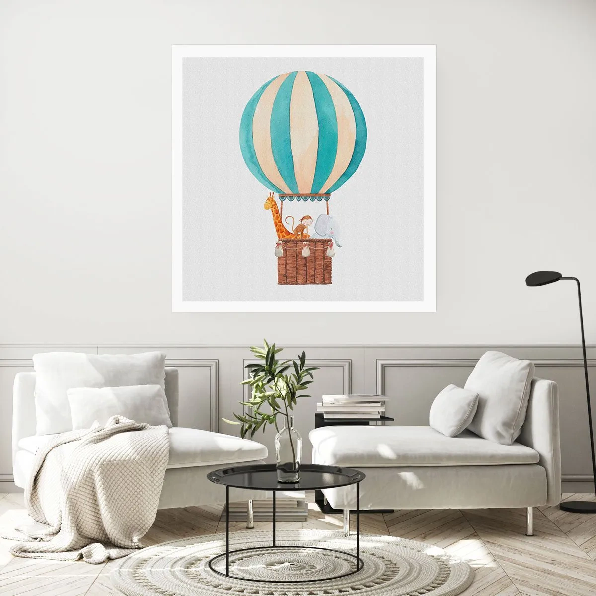 Plakat - Fantastyczna wycieczka - 40x40 cm