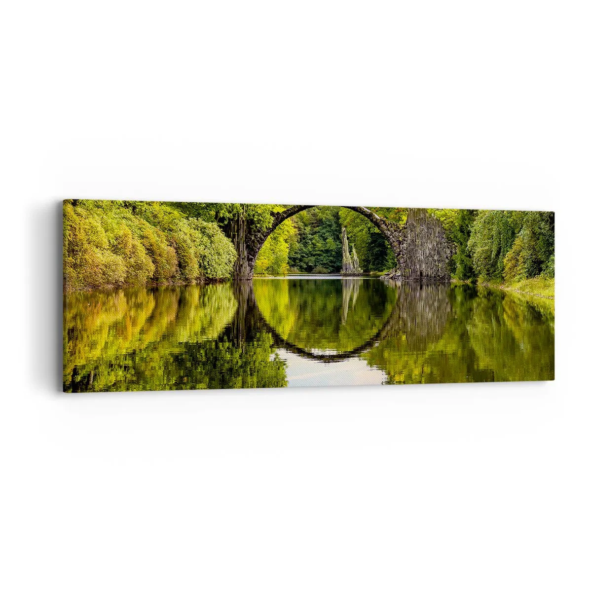 Obraz na płótnie - Na styku dwóch światów - 90x30 cm