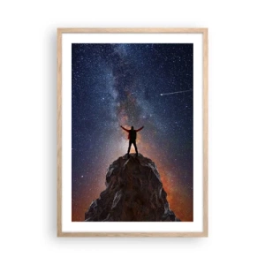 Plakat w ramie jasny dąb - Moc jest ze mną! - 50x70 cm