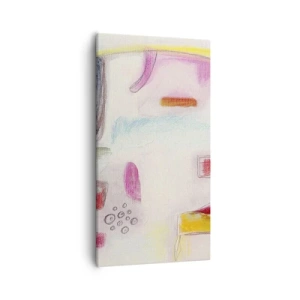 Obraz na płótnie - Bardziej wypukłe niż wklęsłe czy płaskie - 55x100 cm