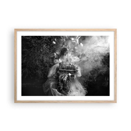 Plakat w ramie jasny dąb - Sama Matka – Natura - 70x50 cm