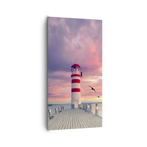 Obraz na płótnie - Pora do portu - 65x120 cm