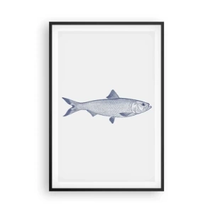 Plakat w czarnej ramie - Pozdrowienia z północnych mórz - 61x91 cm