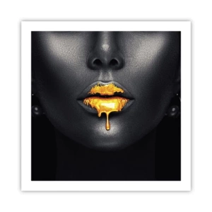 Plakat - Złotousta - 60x60 cm